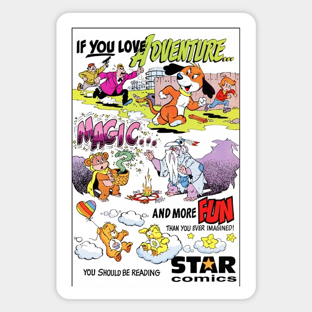 Star Comics (1986) Magnet by dumb stuff, fun stuff